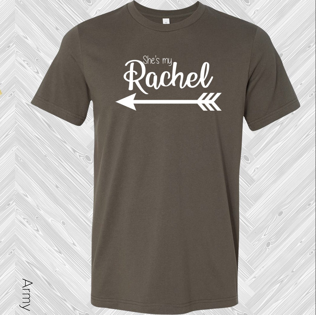 Shes My Rachel Best Friend Graphic Tee Graphic Tee