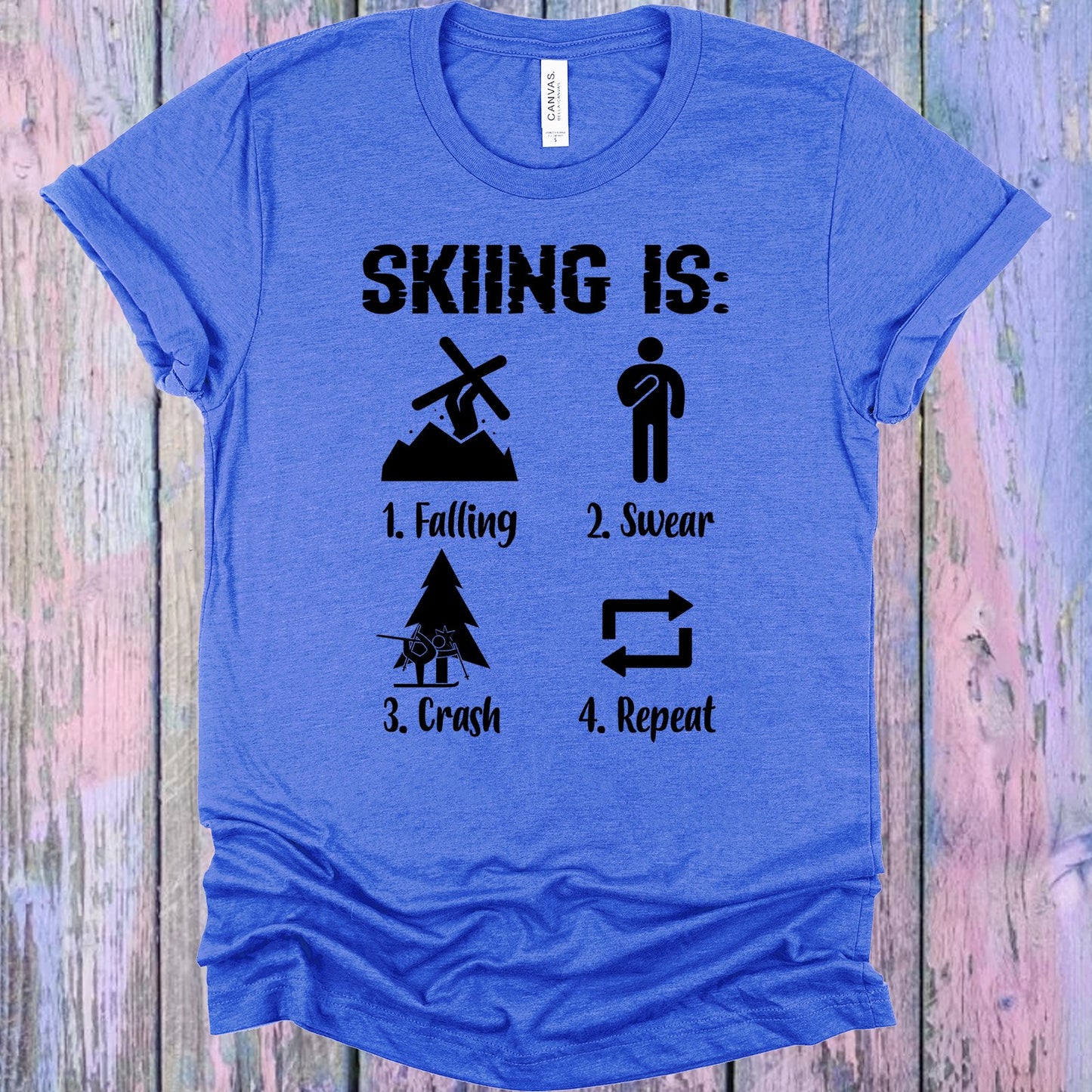 Skiing Is Graphic Tee Graphic Tee
