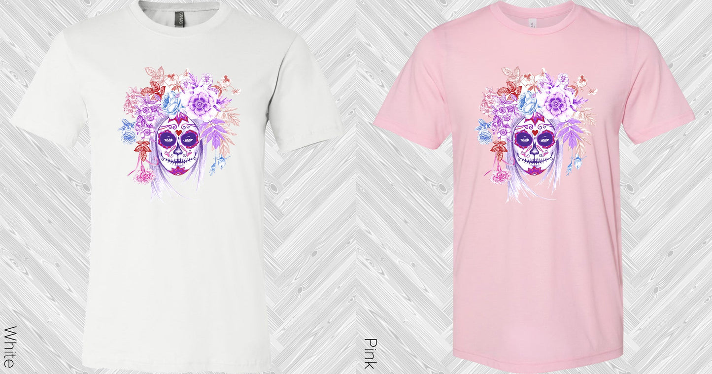 Skull Woman Graphic Tee Graphic Tee