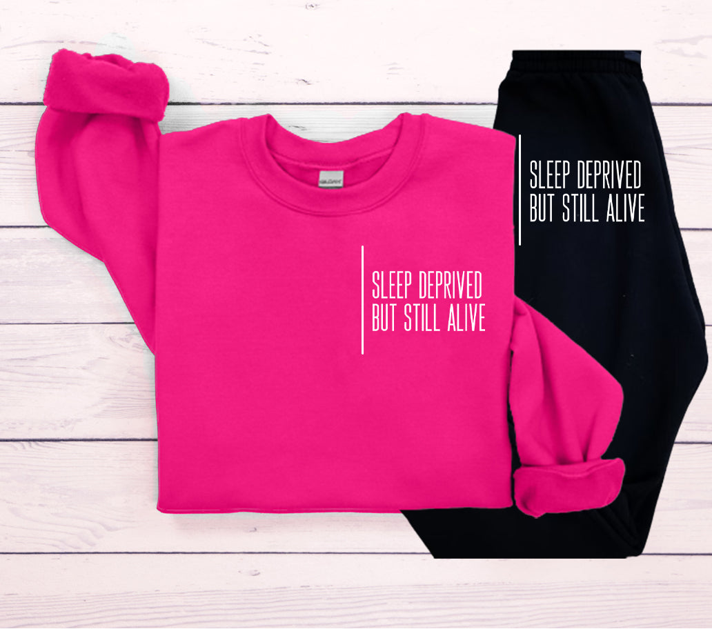 Sleep Deprived But Still Alive Graphic Tee Graphic Tee