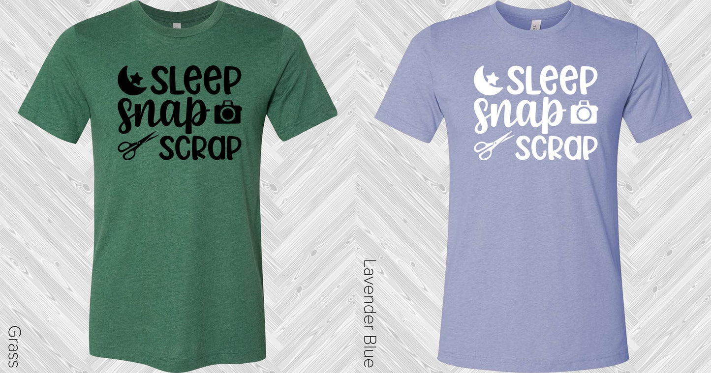 Sleep Snap Scrap Graphic Tee Graphic Tee