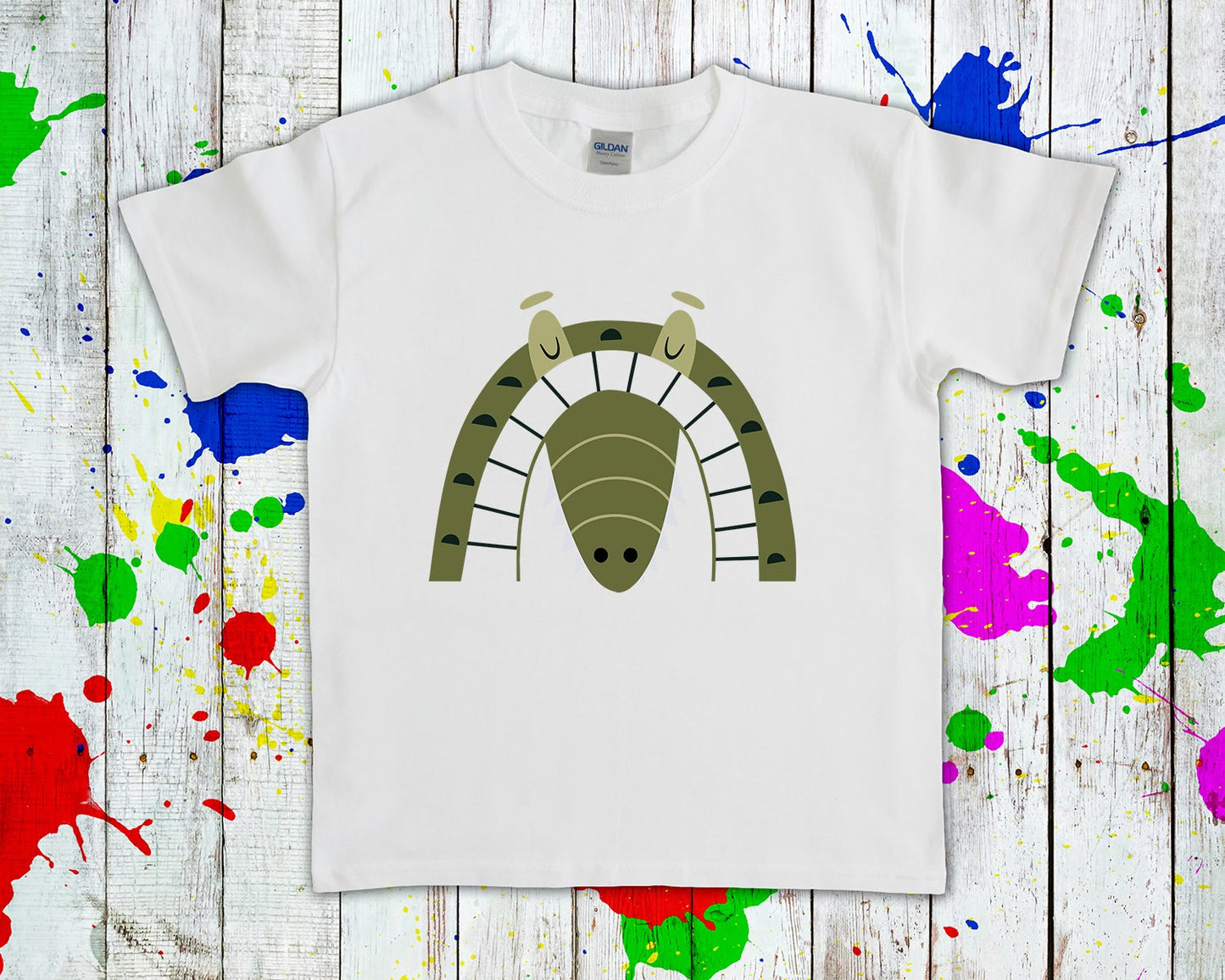 Snake Rainbow Graphic Tee Graphic Tee