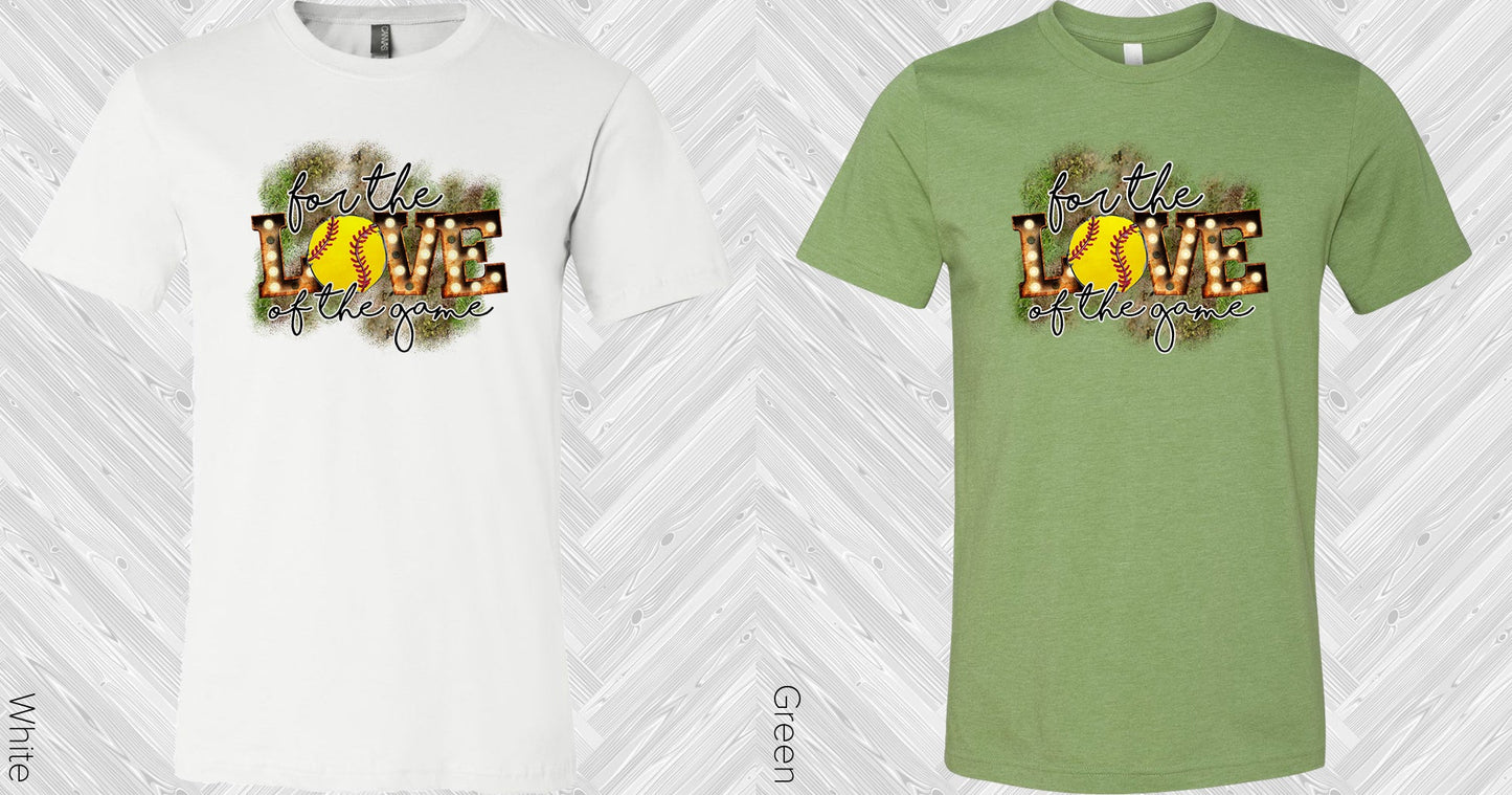 Softball Love Graphic Tee Graphic Tee