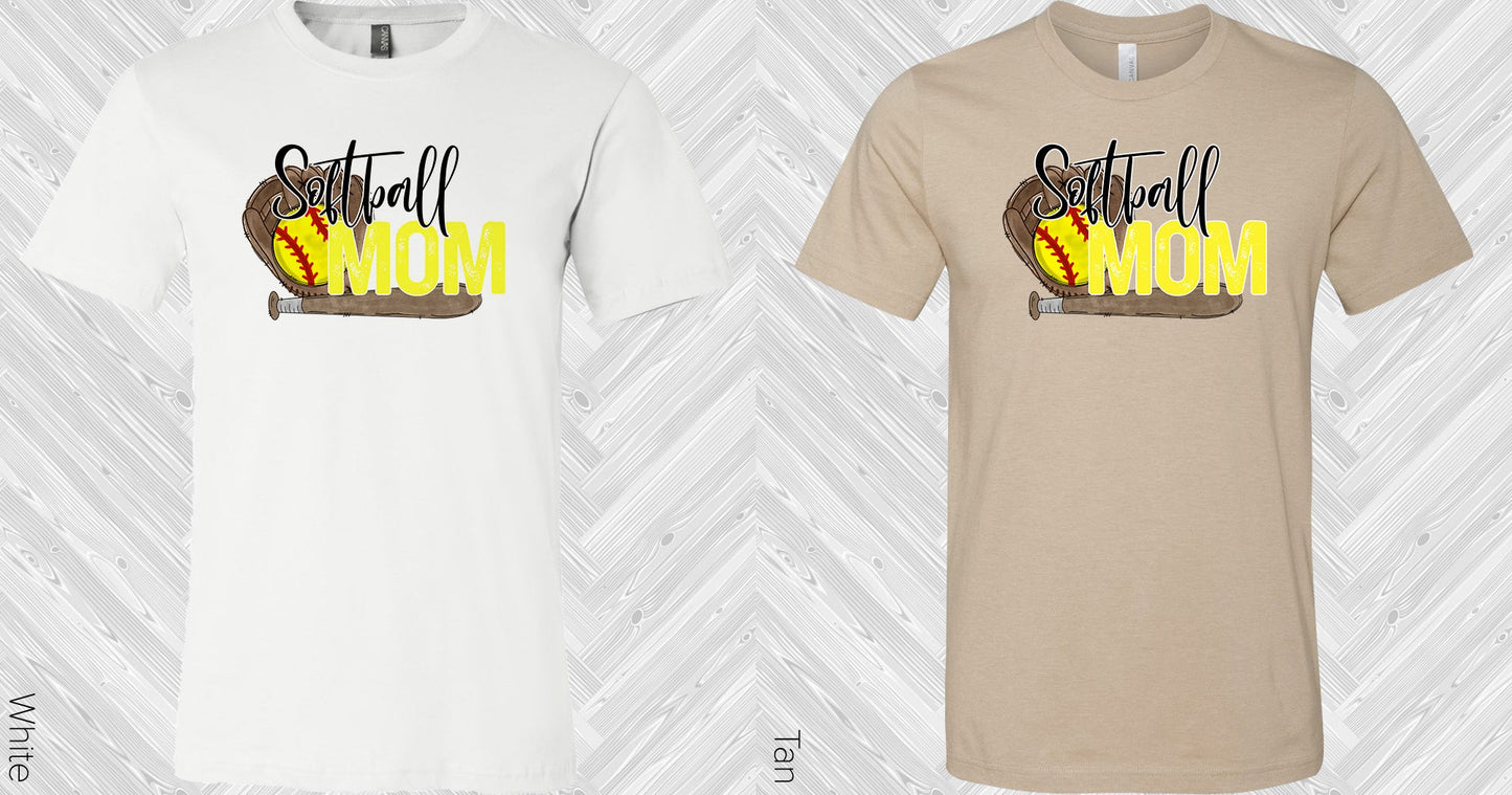 Softball Mom Graphic Tee Graphic Tee