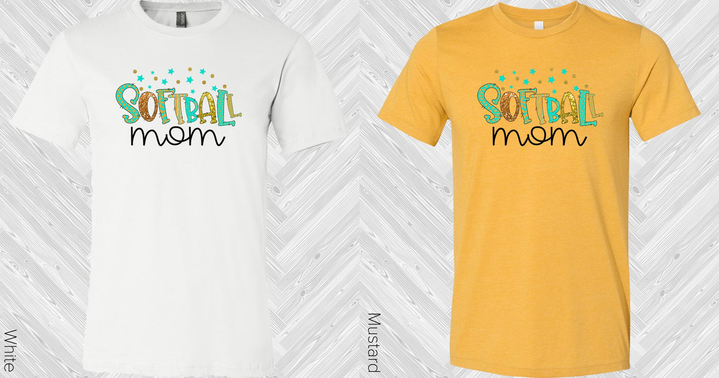 Softball Mom Graphic Tee Graphic Tee