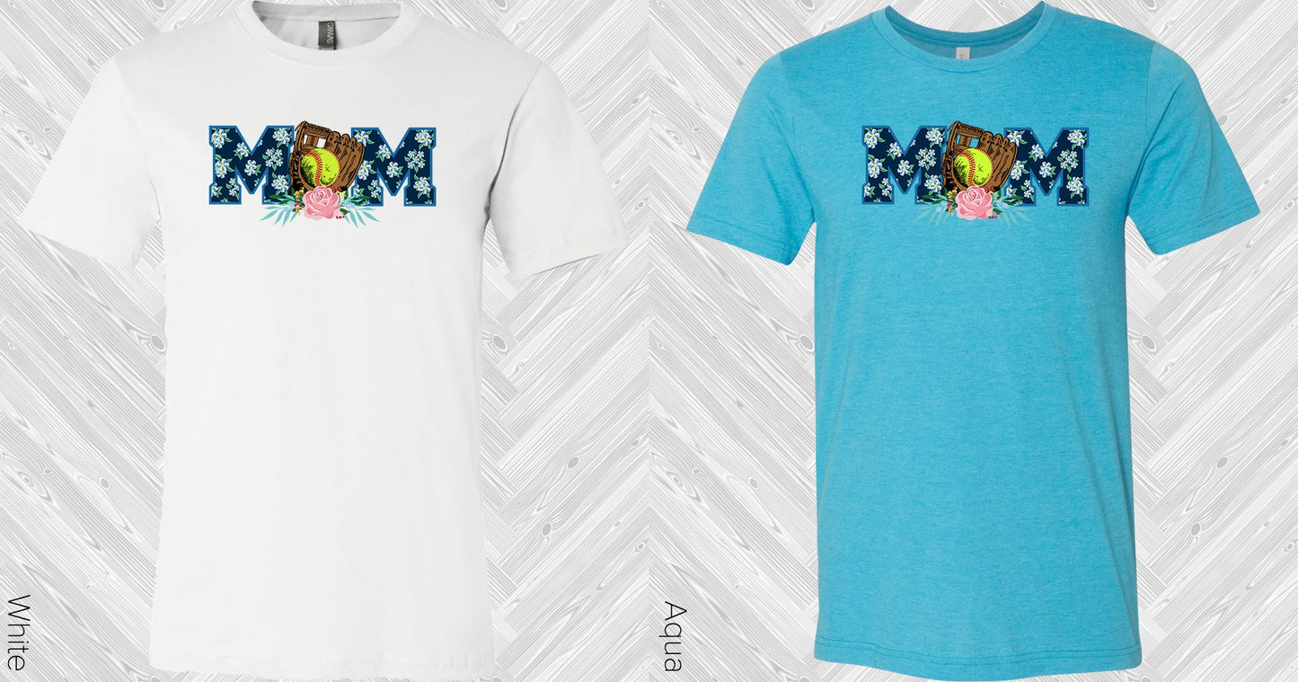 Softball Mom Graphic Tee Graphic Tee