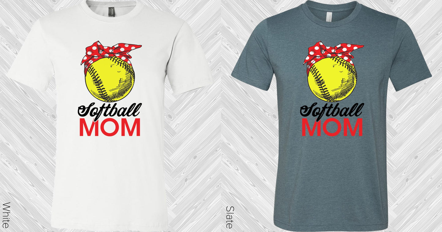 Softball Mom Graphic Tee Graphic Tee