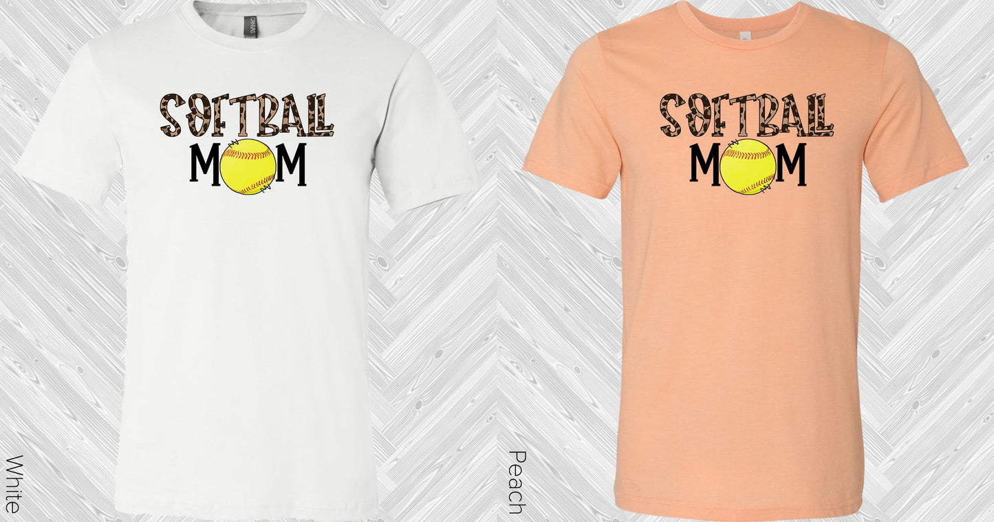 Softball Mom Graphic Tee Graphic Tee