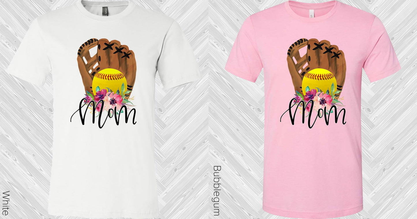 Softball Mom Graphic Tee Graphic Tee