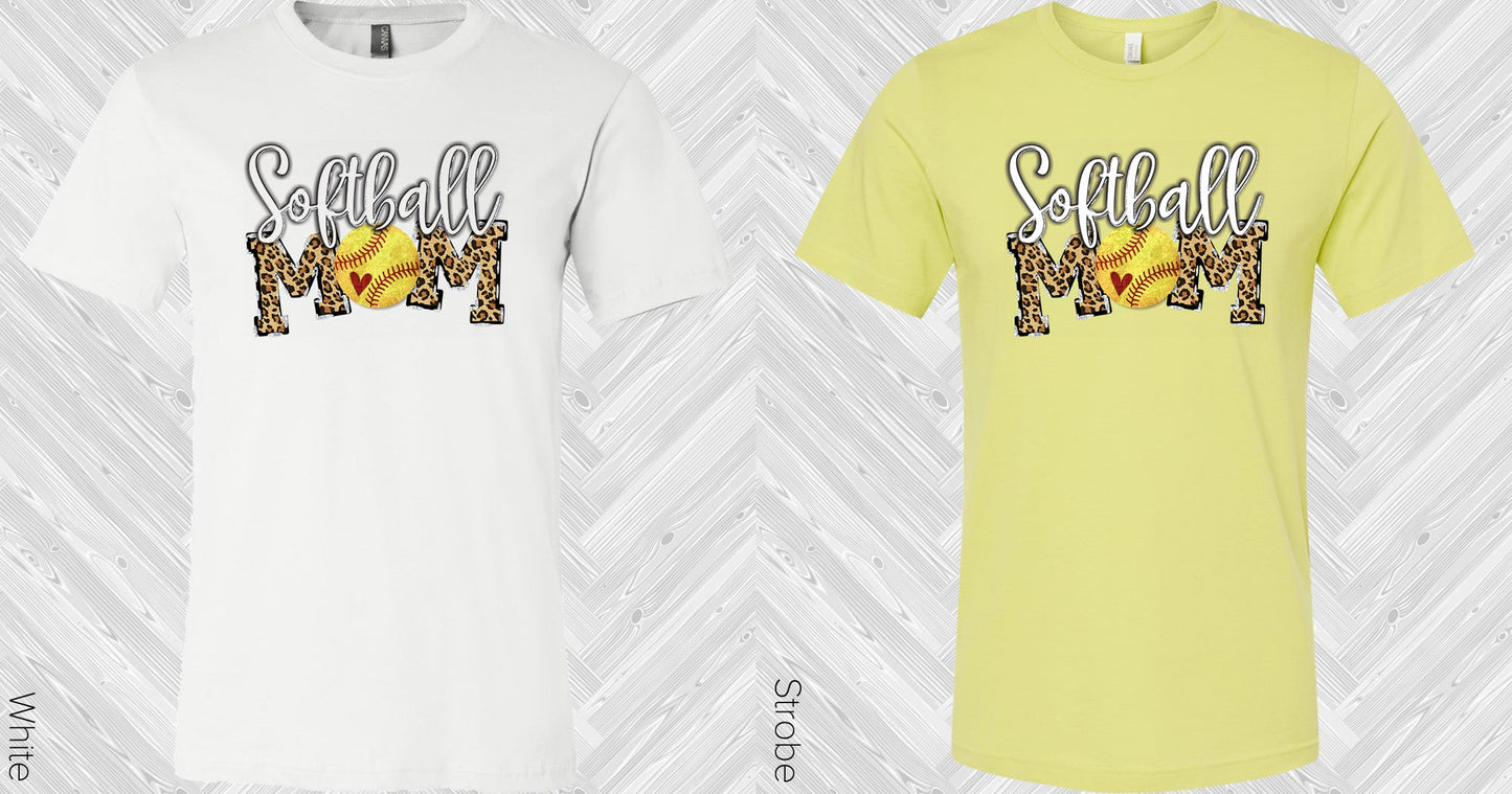 Softball Mom Graphic Tee Graphic Tee
