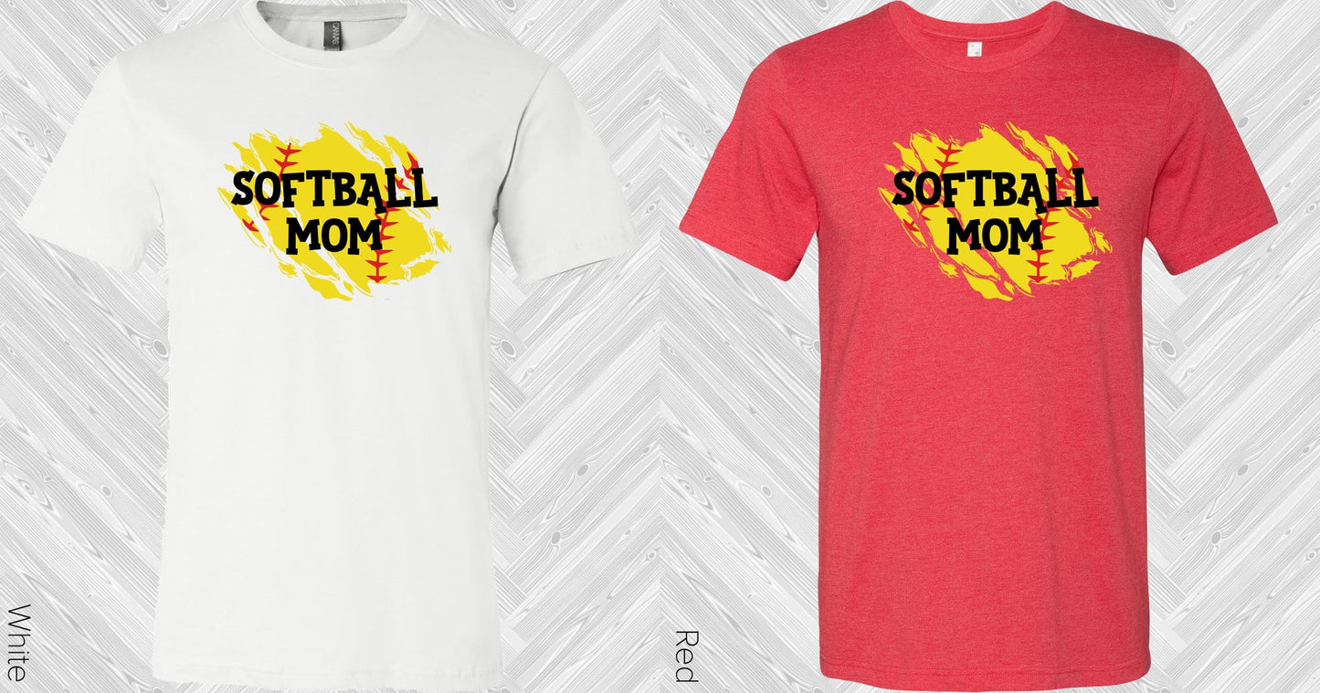 Softball Mom Graphic Tee Graphic Tee