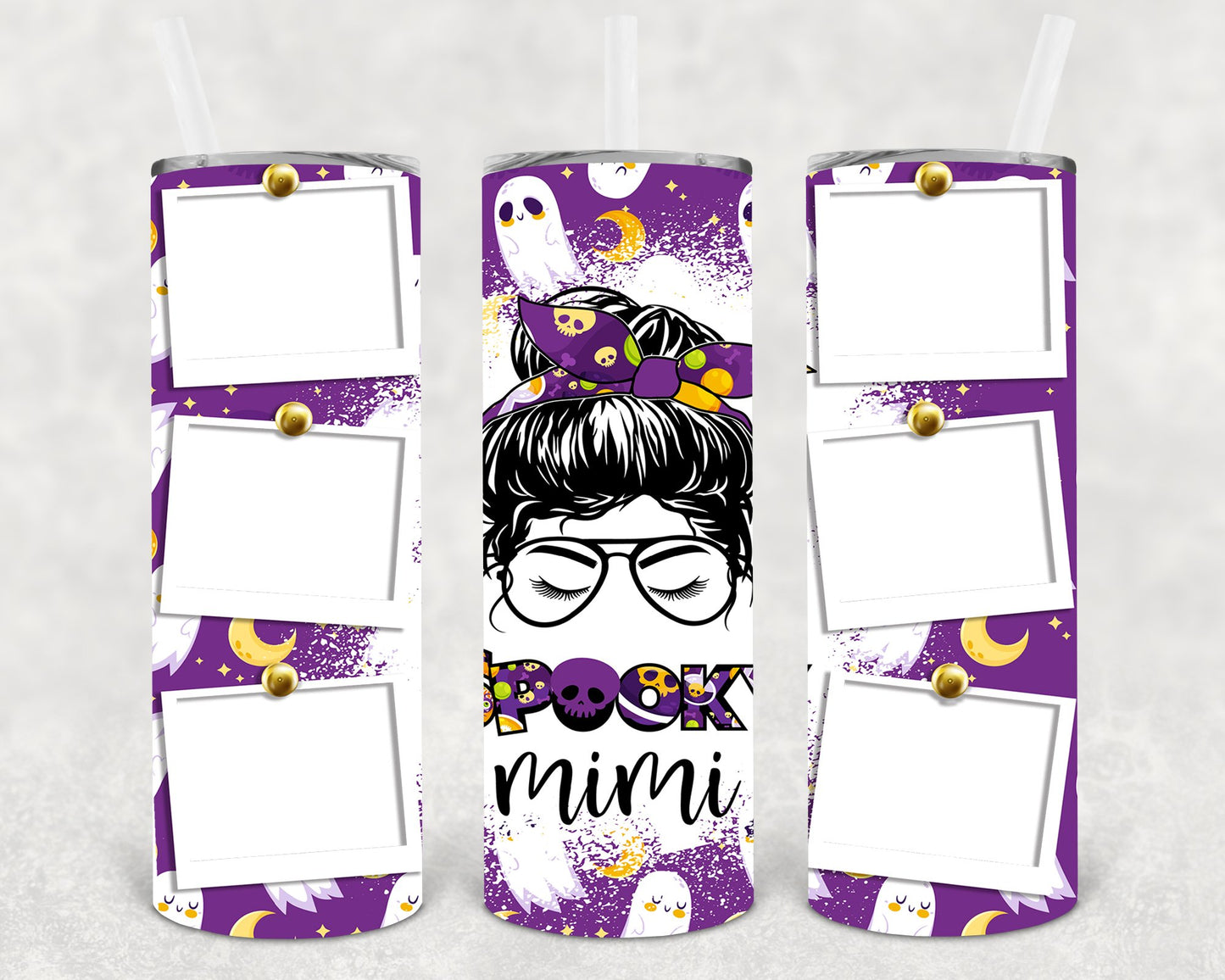 Spooky Mimi Frame 20 Oz Skinny Tumbler
