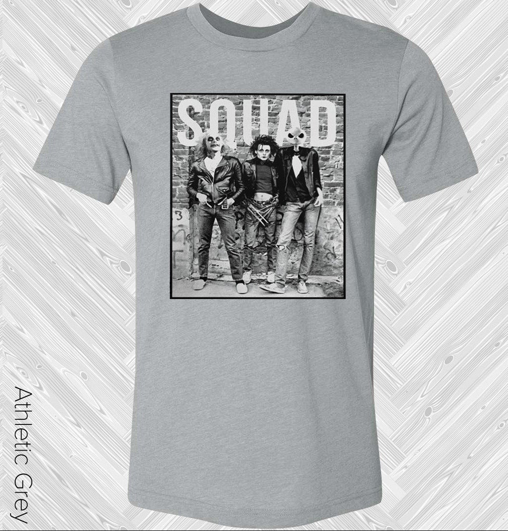 Squad Beetlejuice Edward Scissorshands Jack Skellington Graphic Tee Graphic Tee
