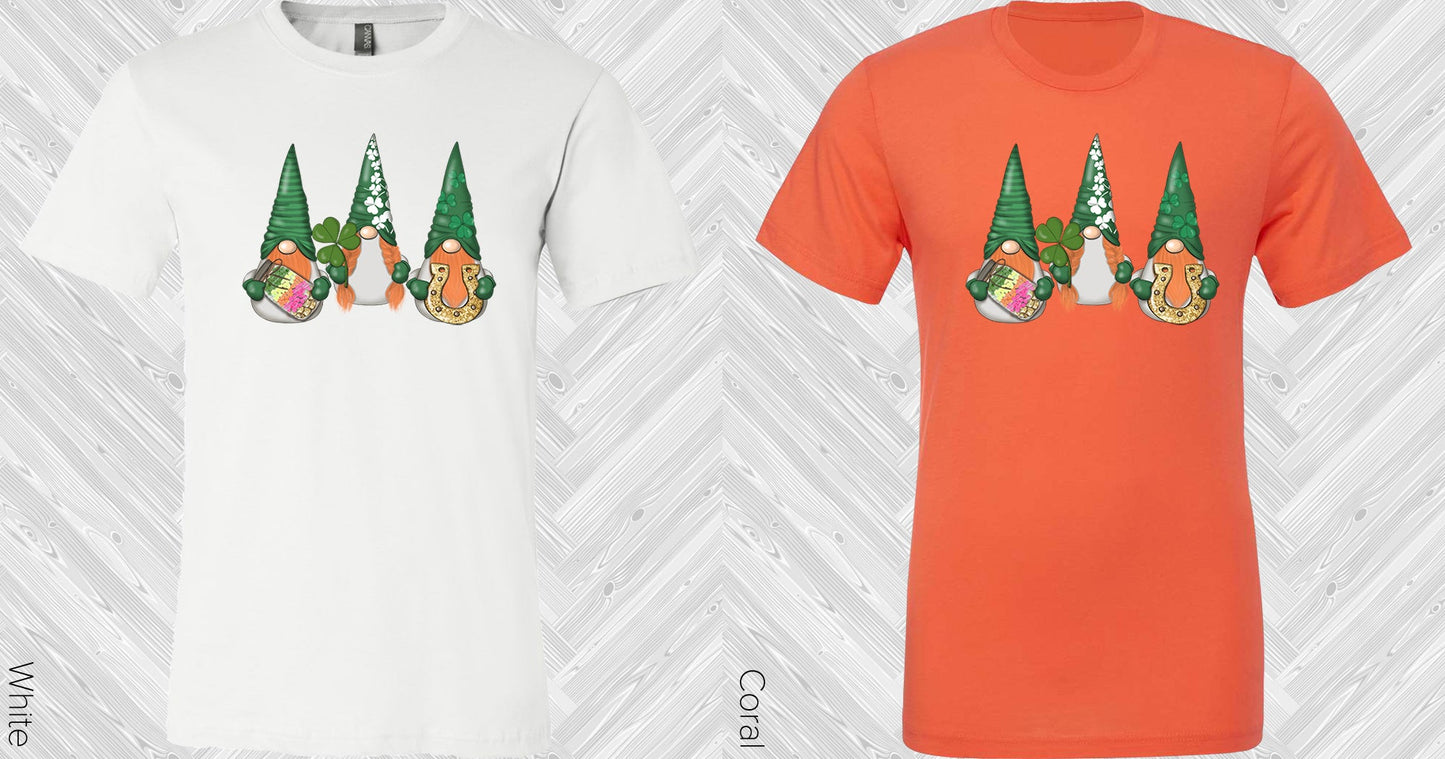 St Patrick Gnomes Graphic Tee Graphic Tee