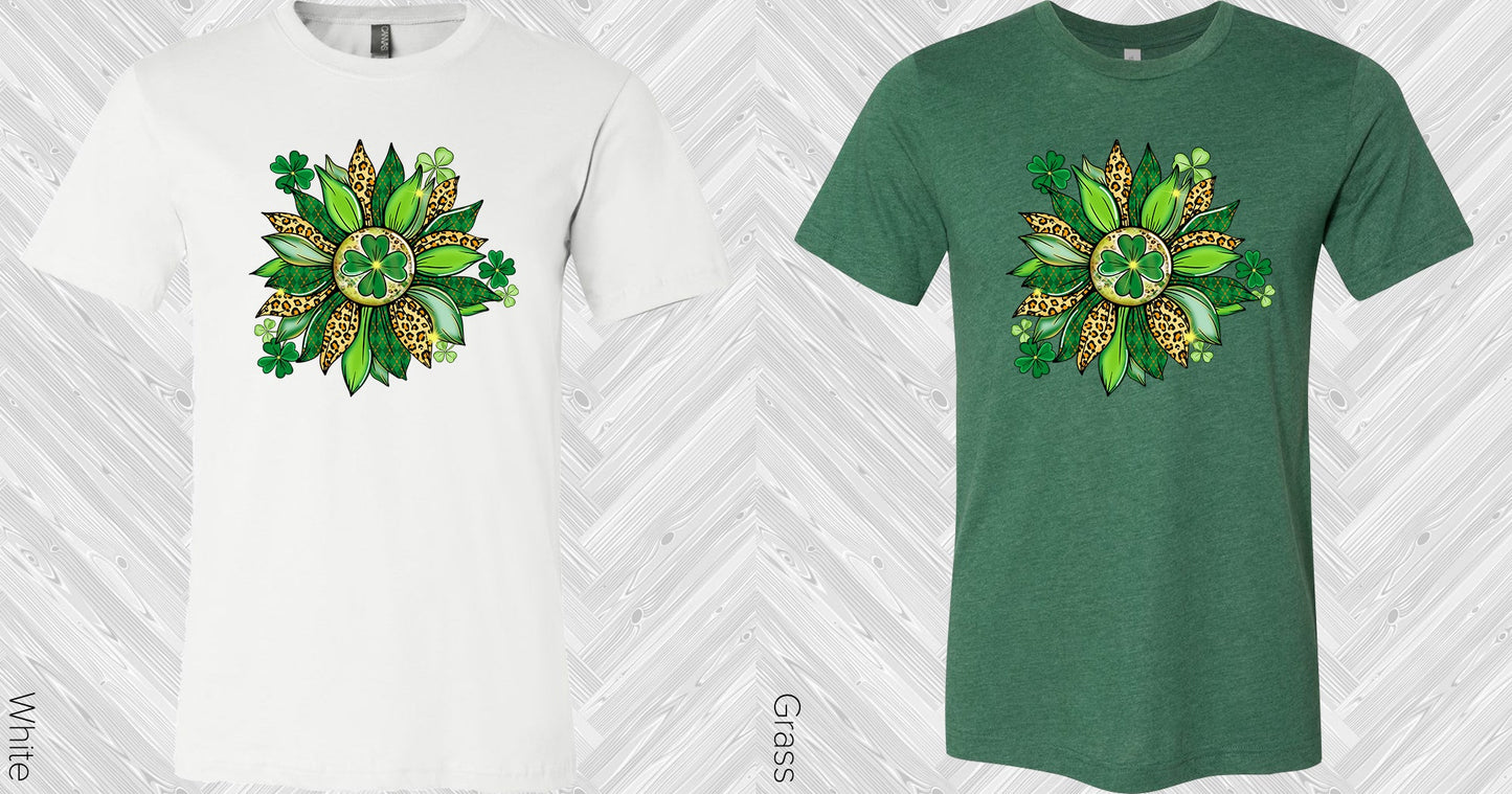 St Patricks Sunflower Graphic Tee Graphic Tee