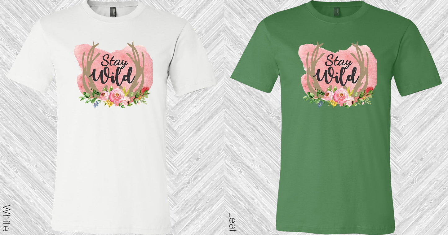 Stay Wild Graphic Tee Graphic Tee
