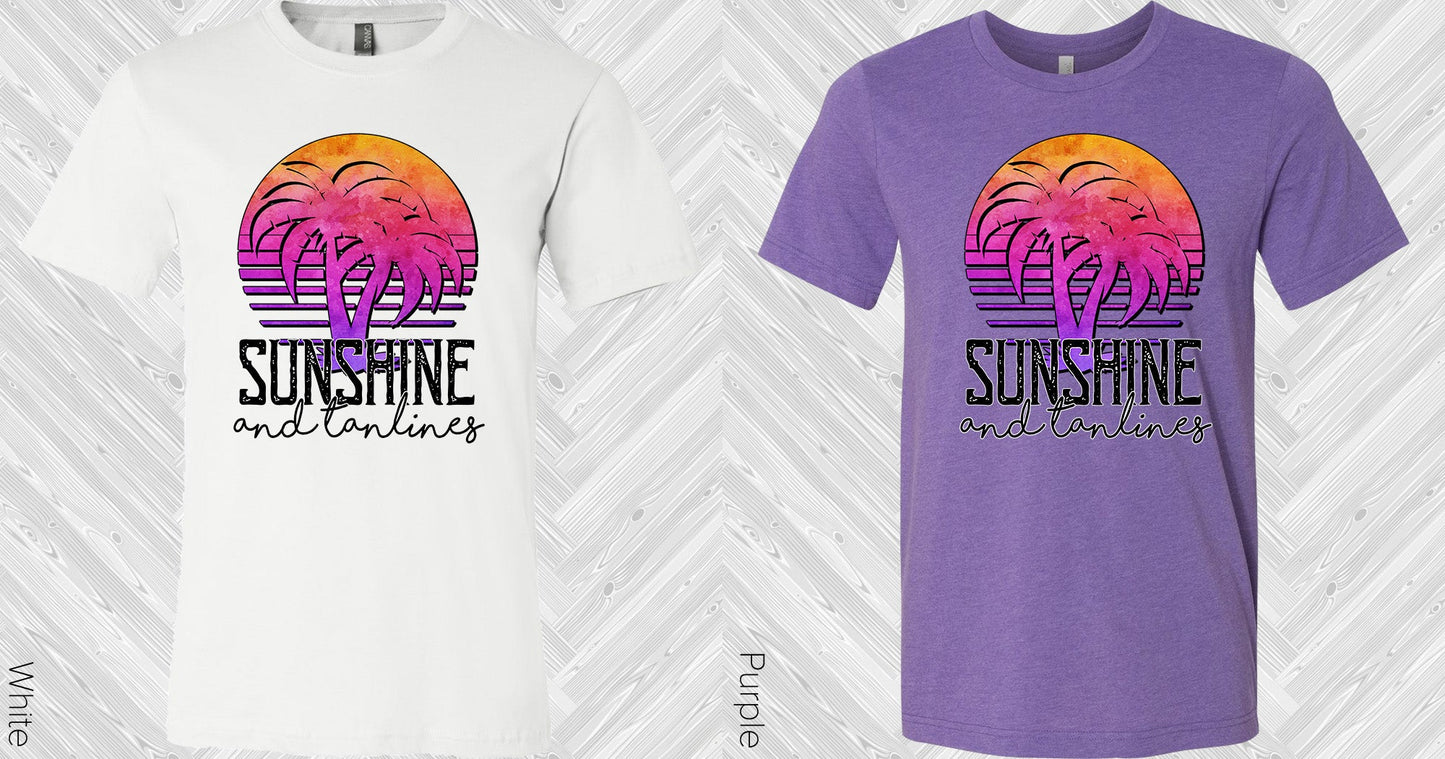 Sunshine And Tanlines Graphic Tee Graphic Tee