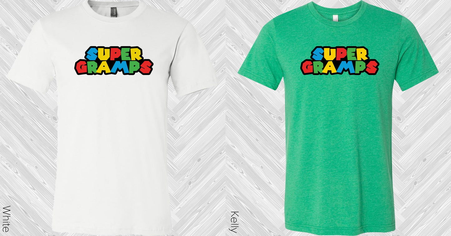 Super Gramps Customizable Graphic Tee Graphic Tee