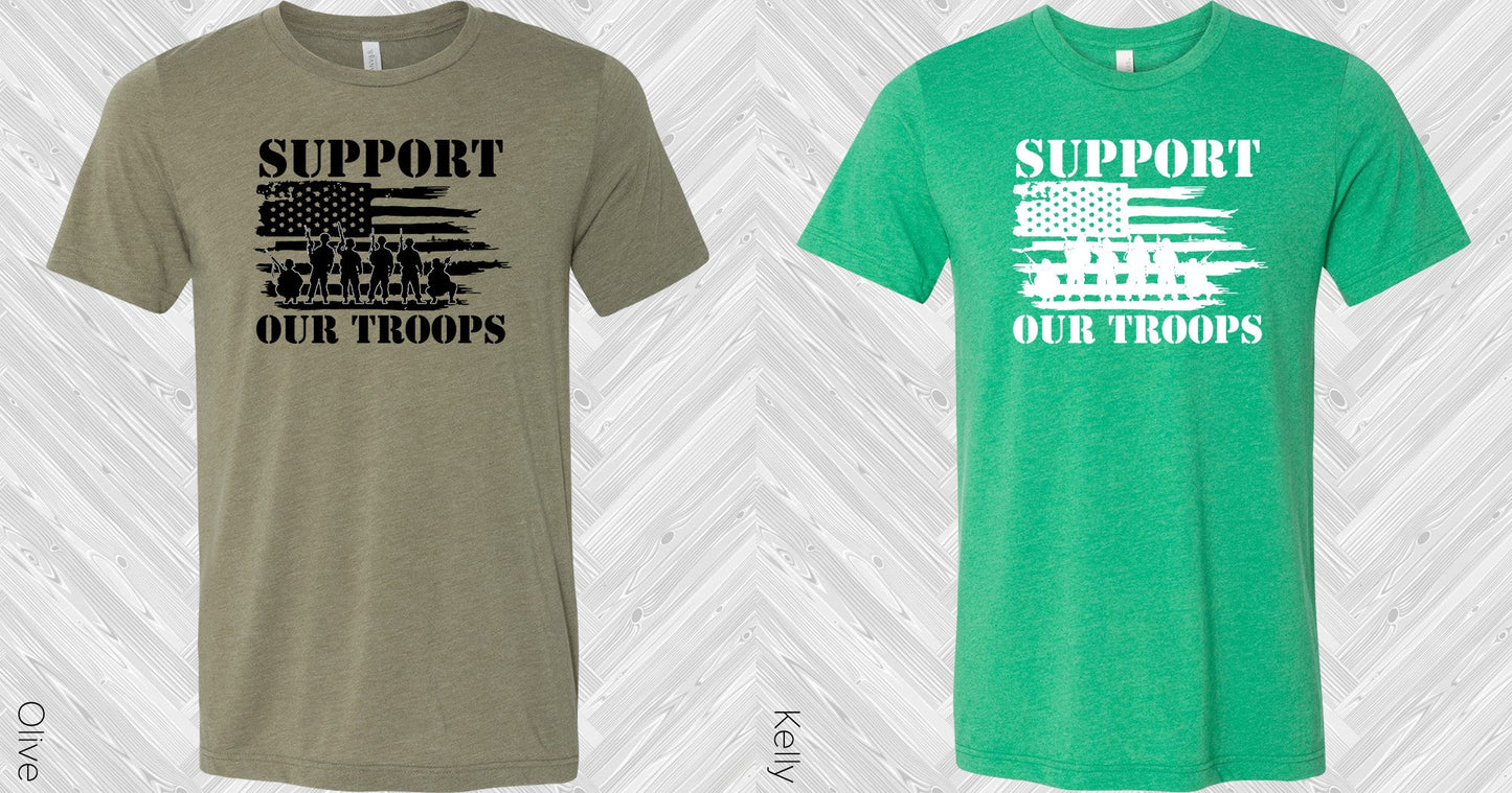 Support Our Troops Graphic Tee Graphic Tee