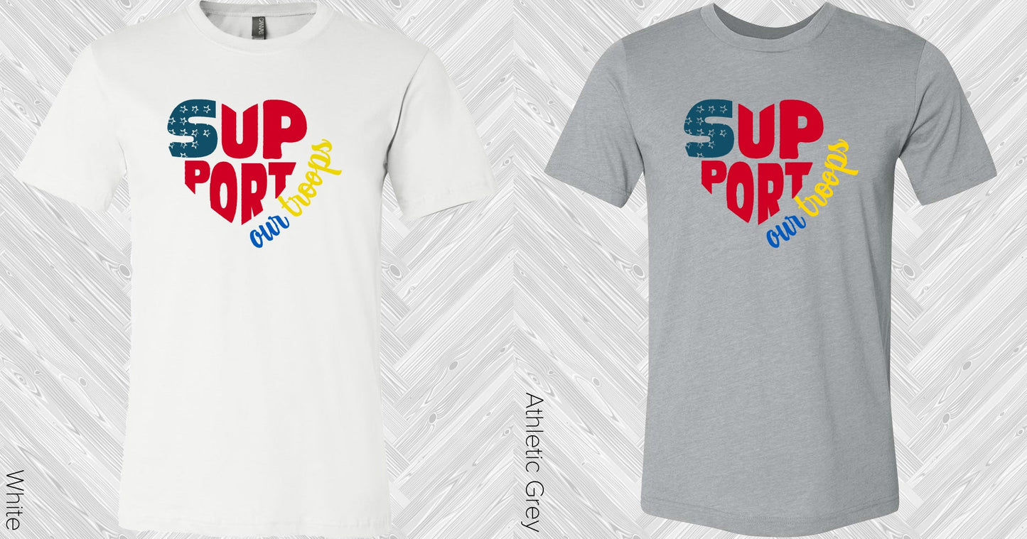Support Our Troops Graphic Tee Graphic Tee