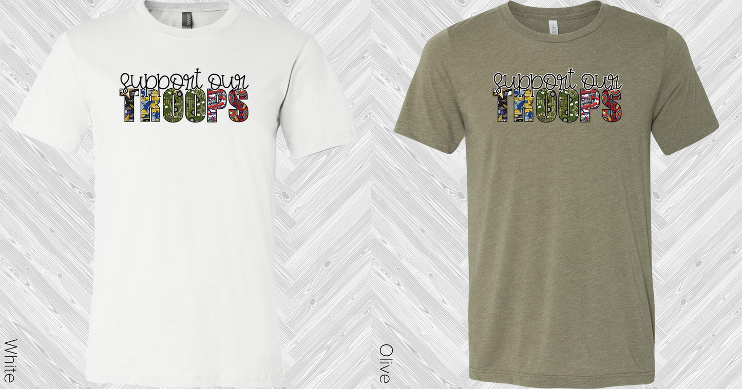 Support Our Troops Graphic Tee Graphic Tee