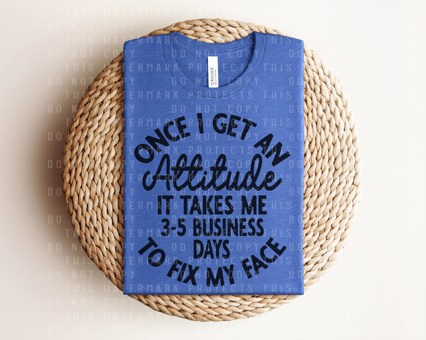 Once I Get an Attitude Graphic Tee