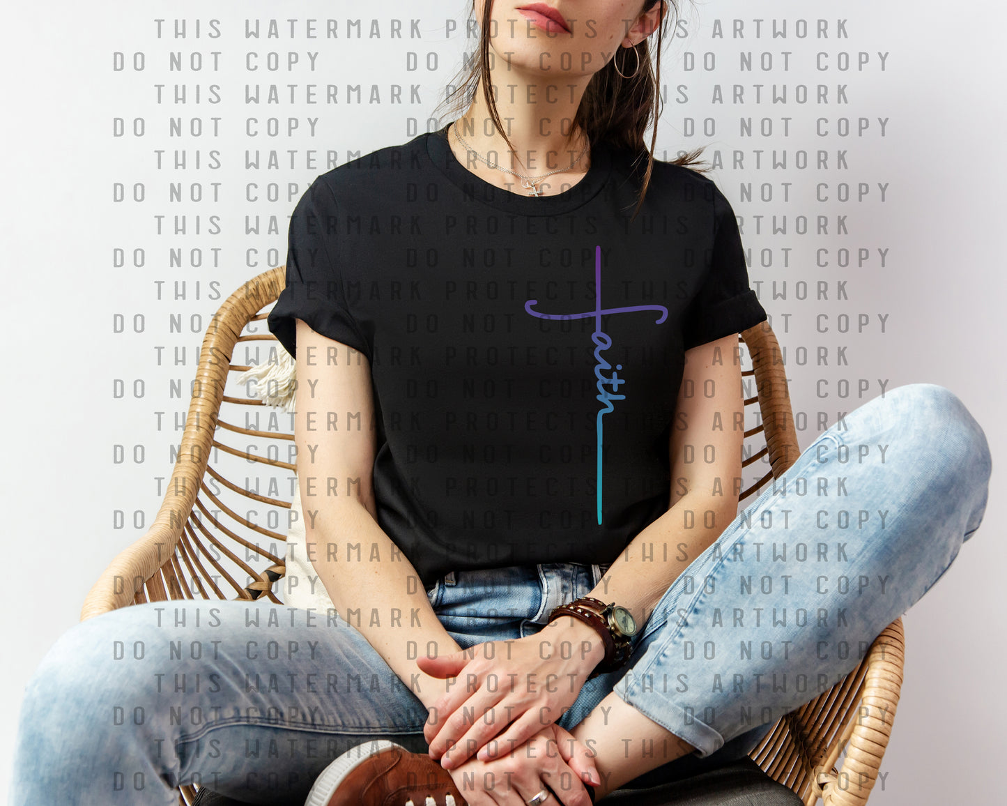 Faith Cross Graphic Tee