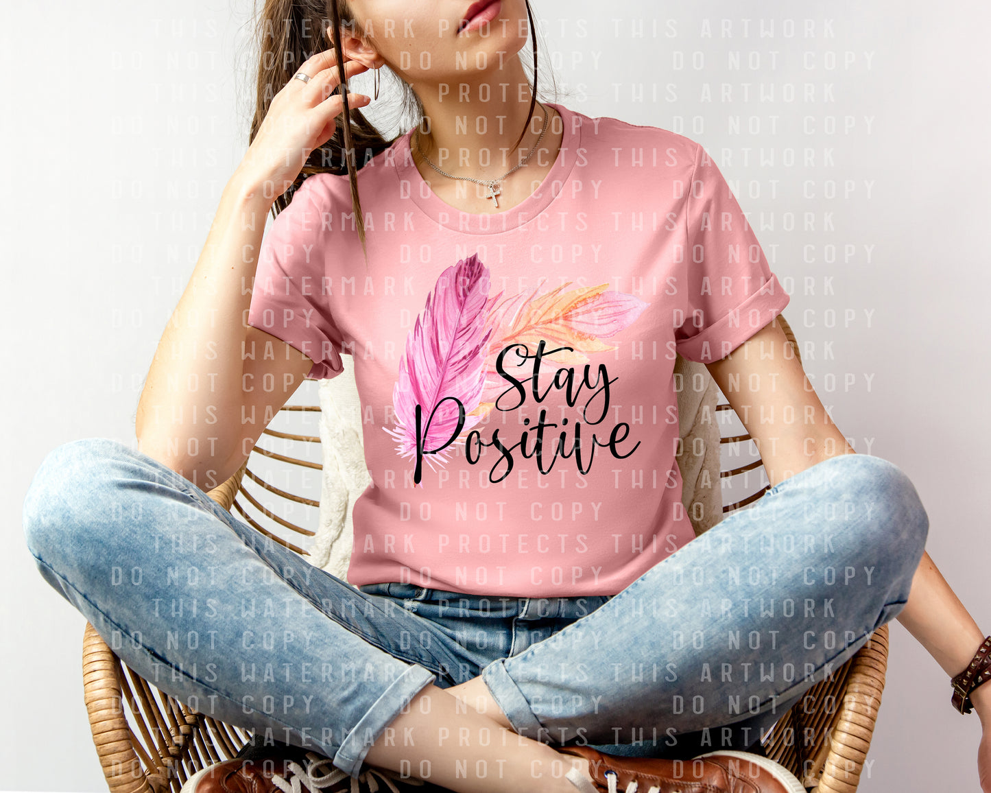 Stay Positive Graphic Tee