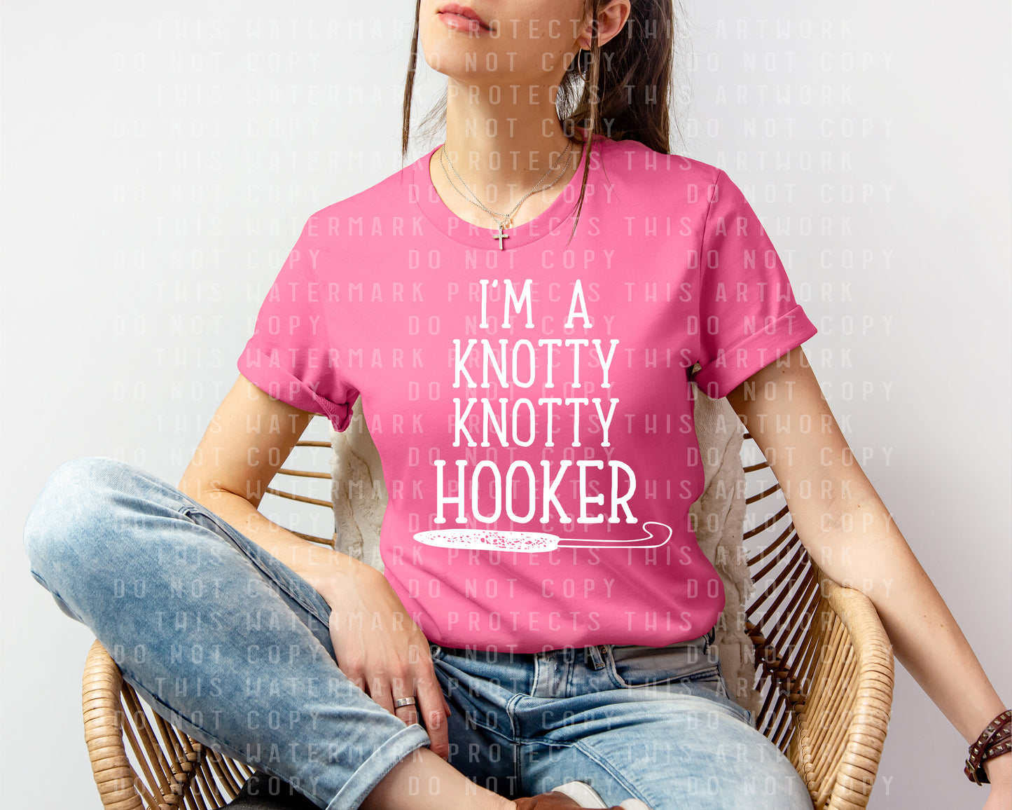 I'm a Knotty Knotty Hooker Graphic Tee