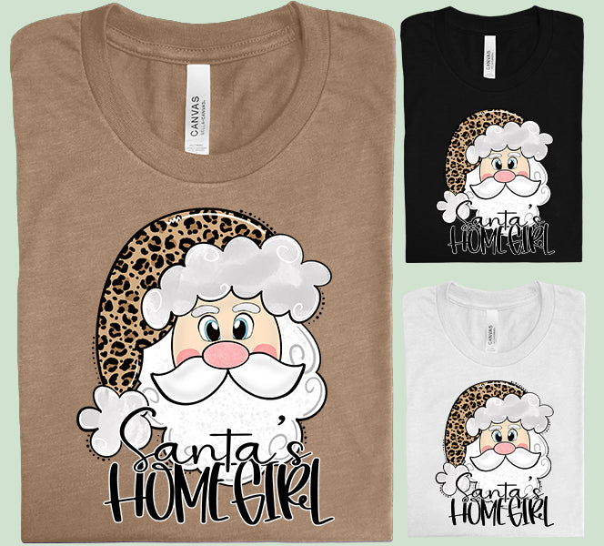 Santa's Homegirl Graphic Tee