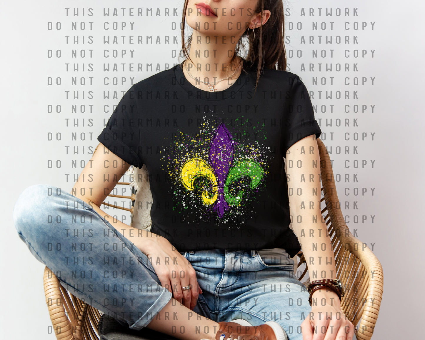 Fleur de Lis Graphic Tee