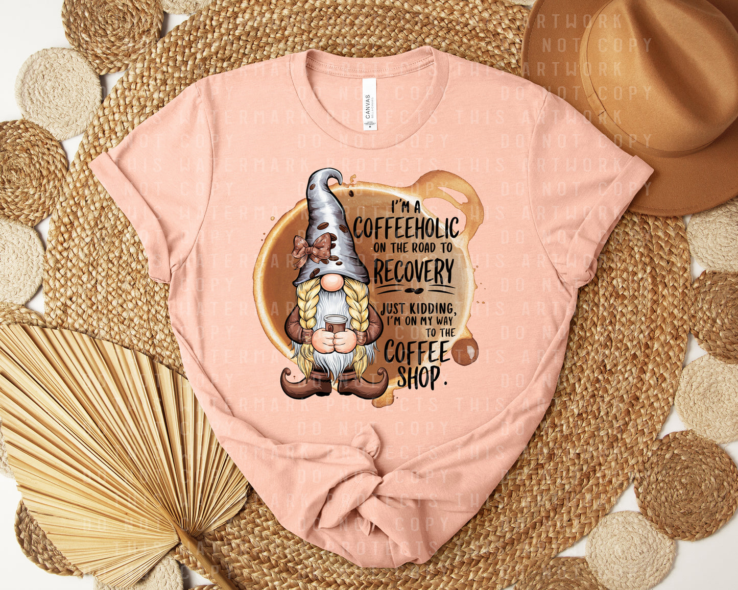 I'm a Coffeeholic on the Way to Recovery Graphic Tee