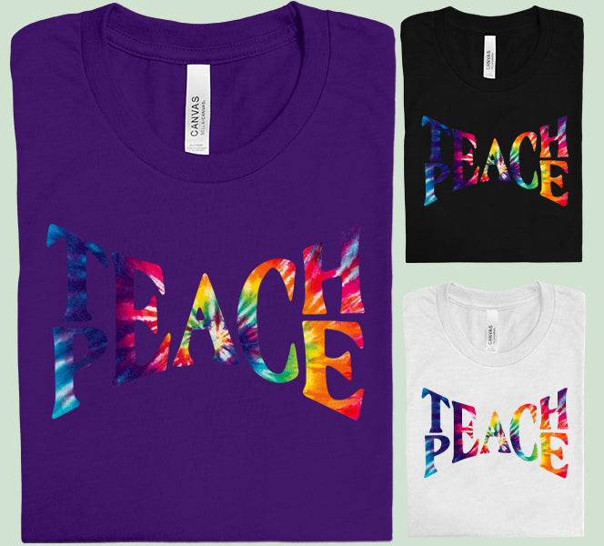 Teach Peace Graphic Tee