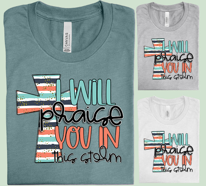 I Will Praise You in This Storm Graphic Tee