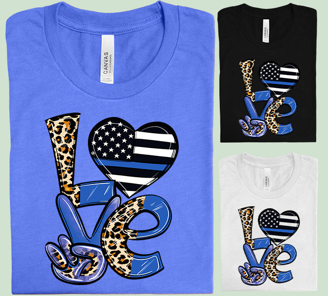 Love Police Graphic Tee