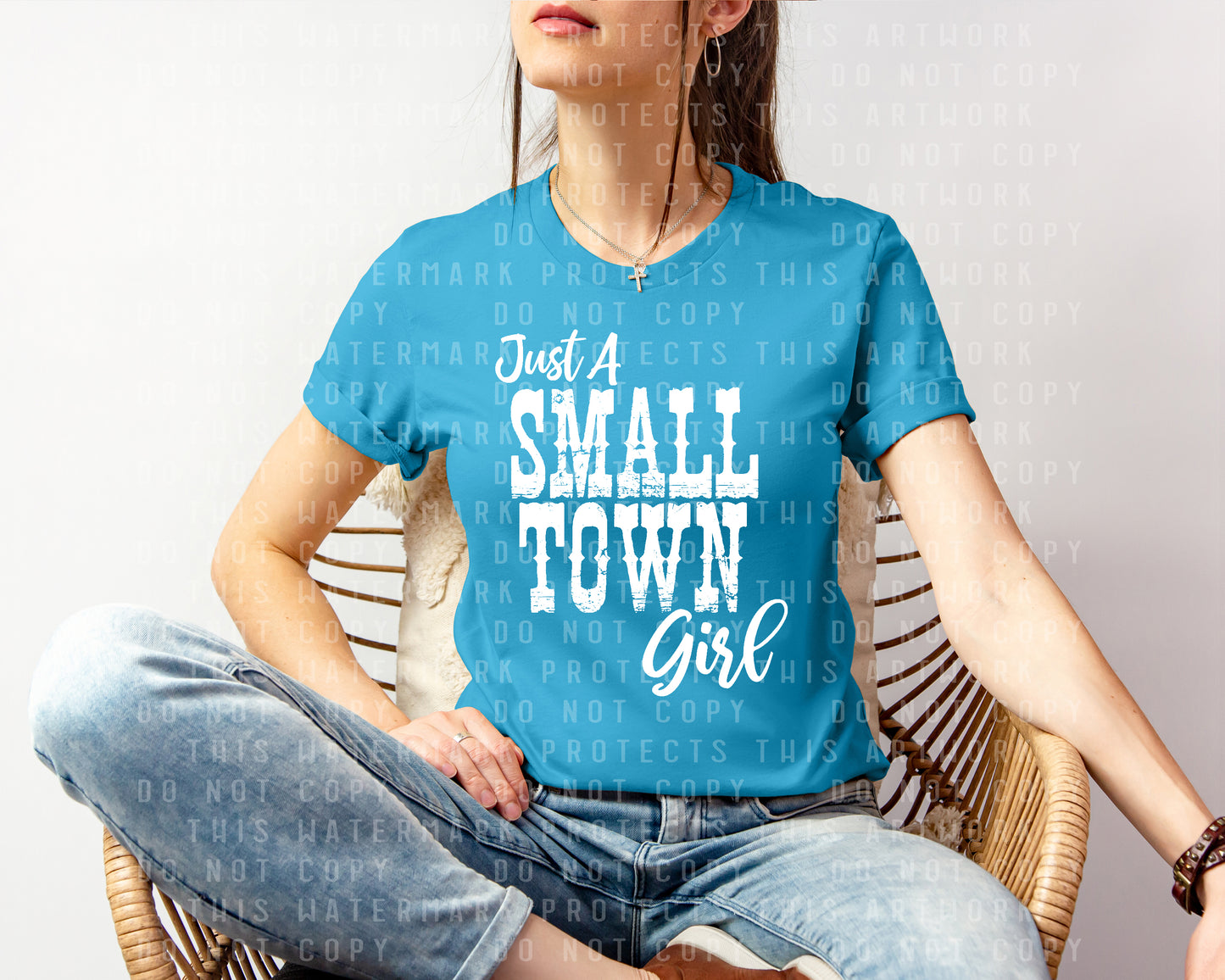 Just a Small Town Girl Graphic Tee