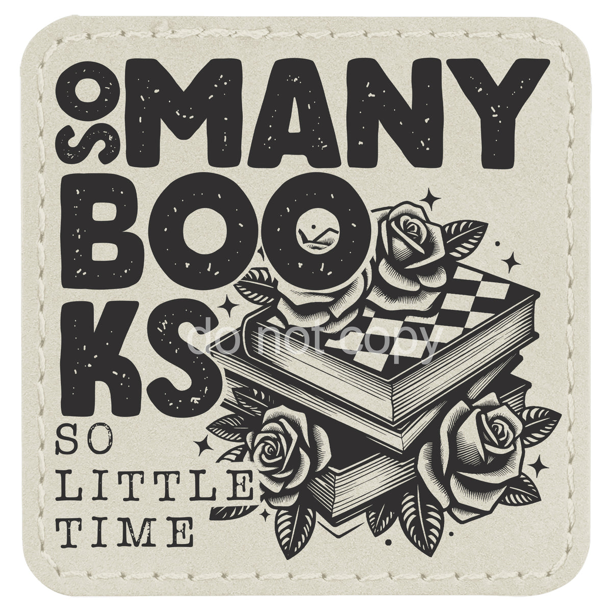So Many Books So Little Time Patch