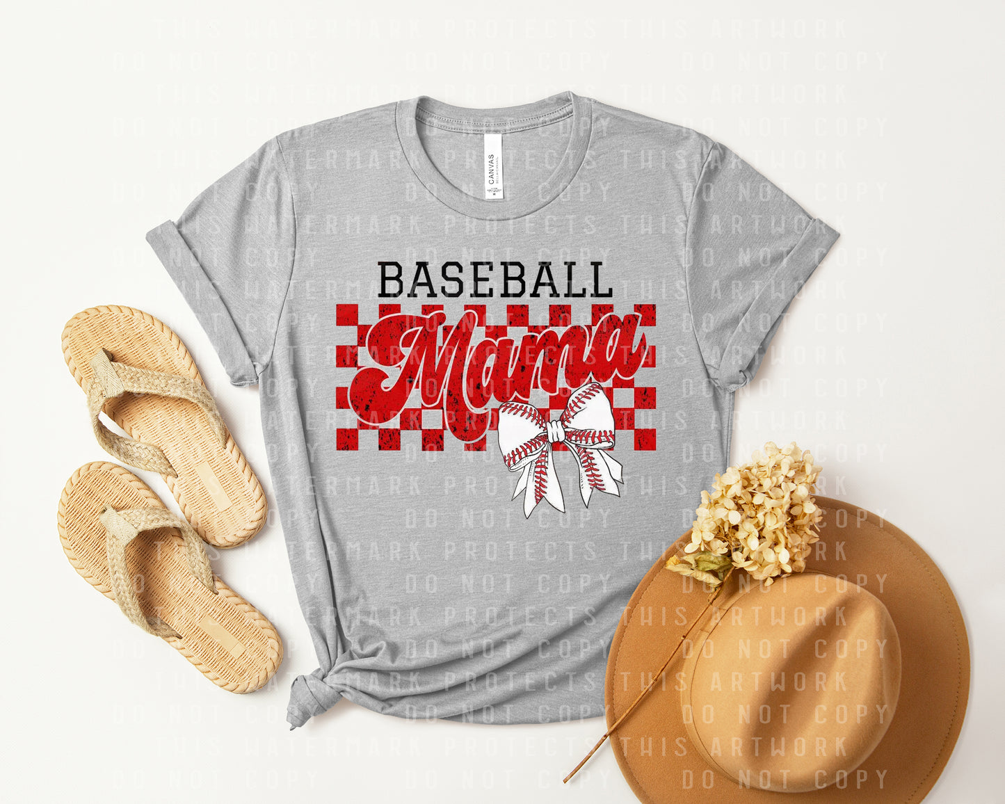 Baseball Mama Graphic Tee