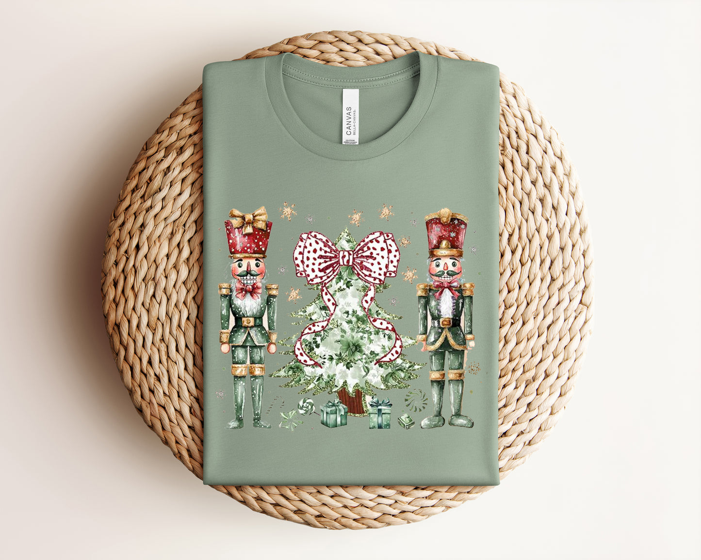 Nutcrackers and Tree Graphic Tee