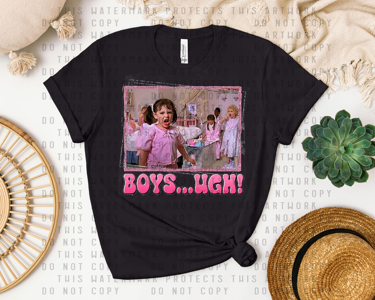 Boys Ugh Graphic Tee