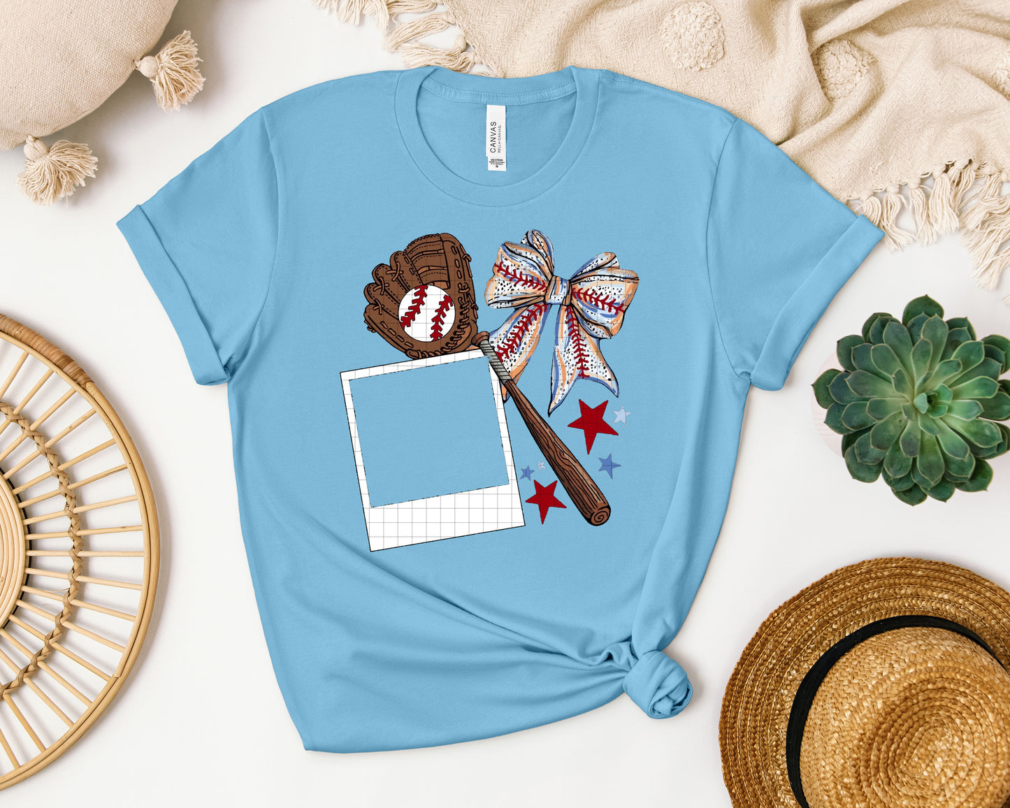 Baseball Photo Graphic Tee