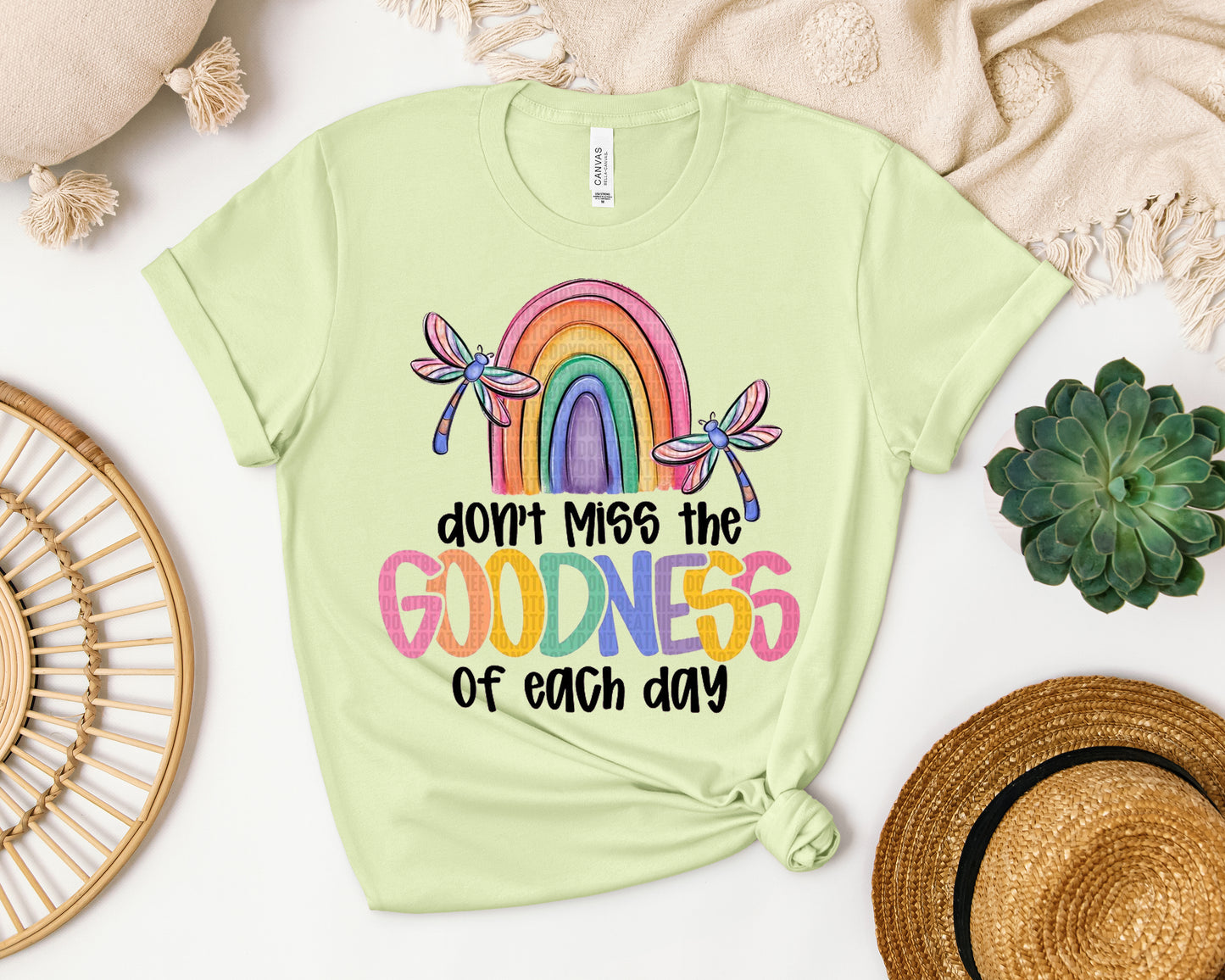 Don't Miss the Goodness of Each Day Graphic Tee