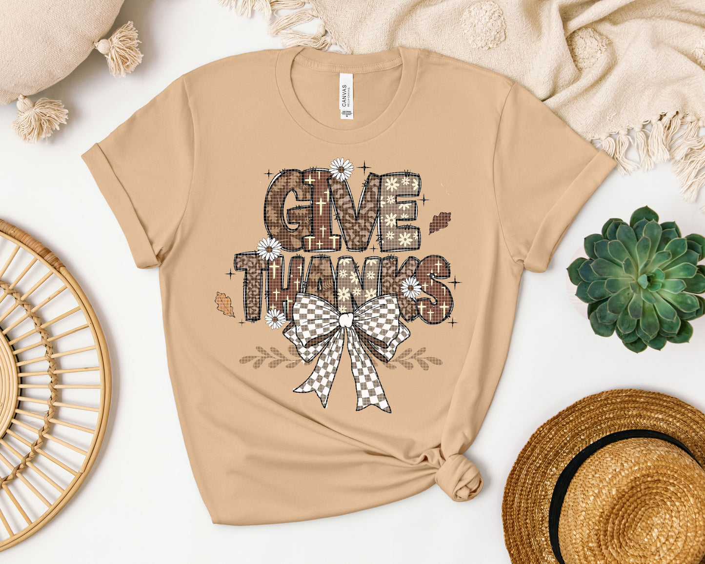 Give Thanks Graphic Tee