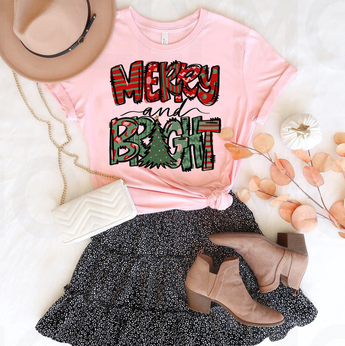 Merry and Bright Graphic Tee