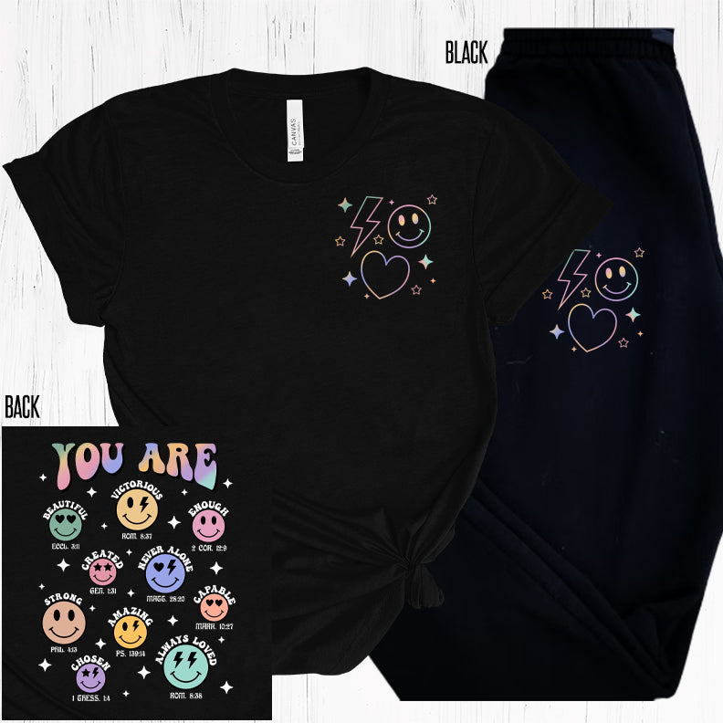 God Says You Are Graphic Tee Graphic Tee