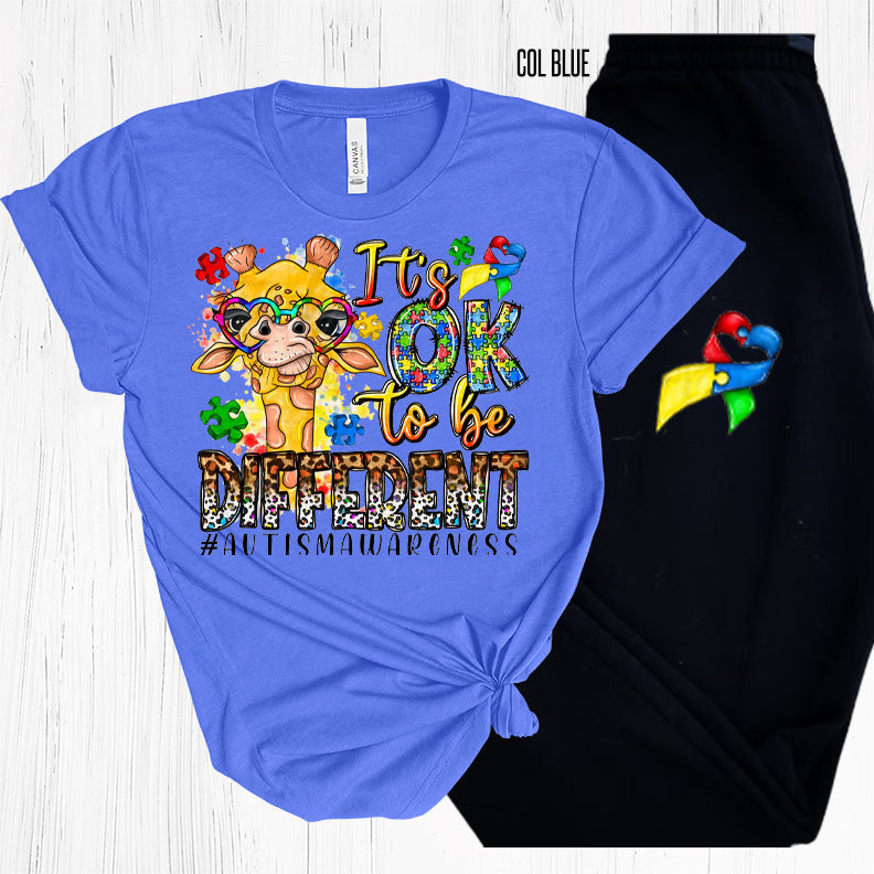 Its Ok To Be Different Graphic Tee Graphic Tee