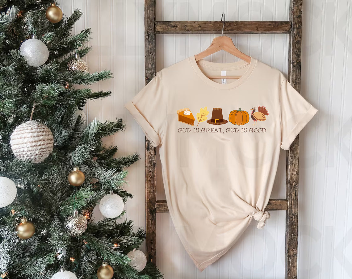 God is Great God is Good Graphic Tee