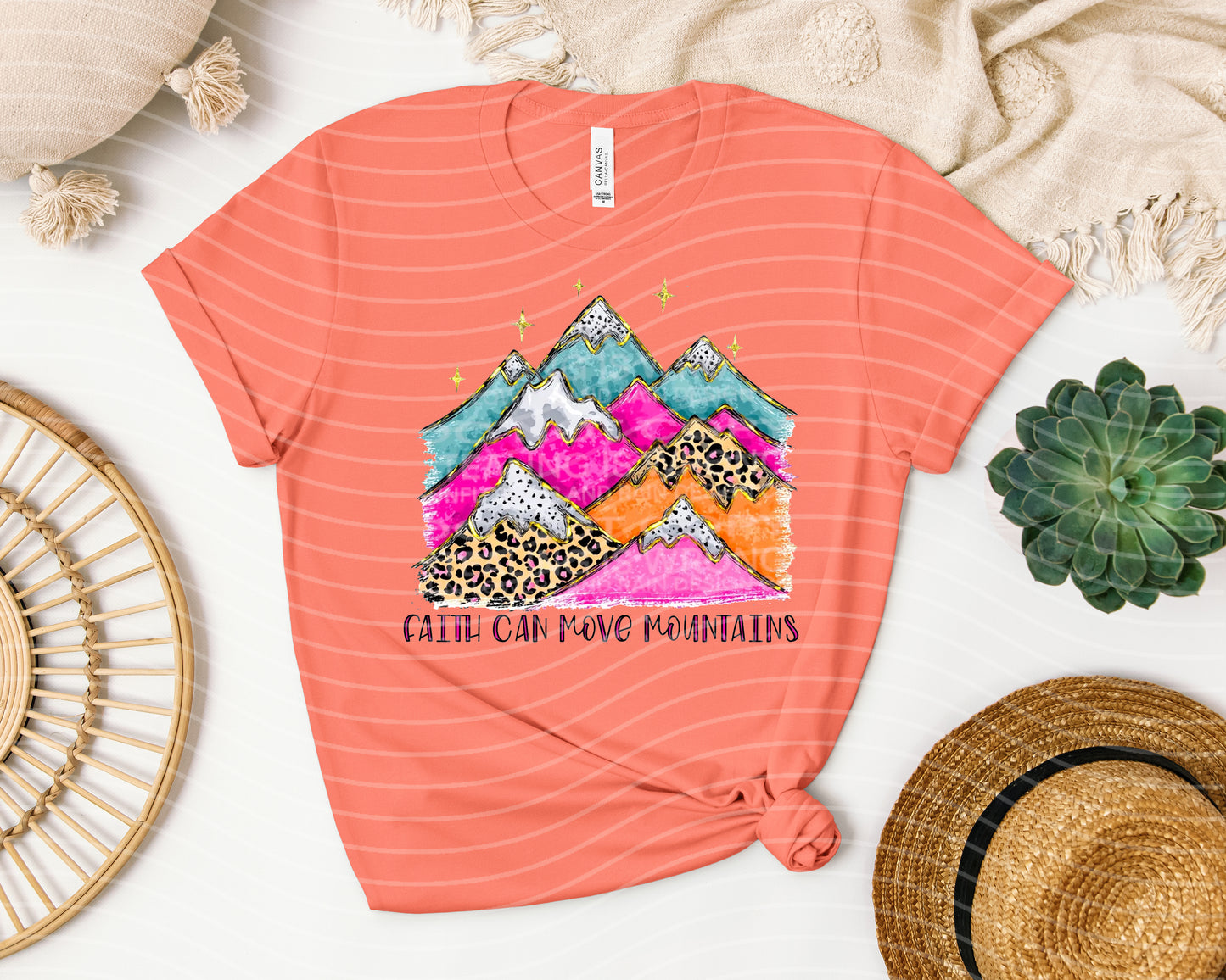 Faith Can Move Mountains Graphic Tee