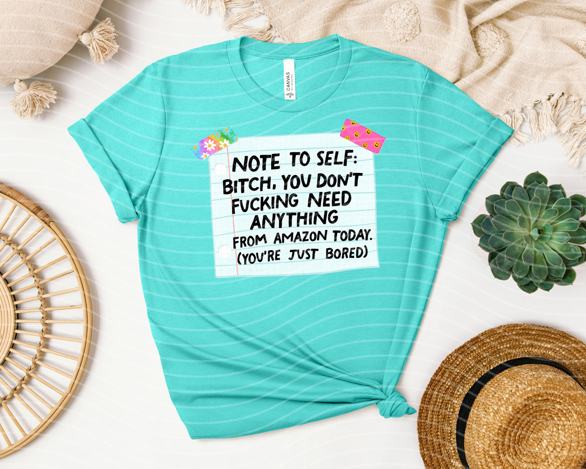 Note to Self Graphic Tee