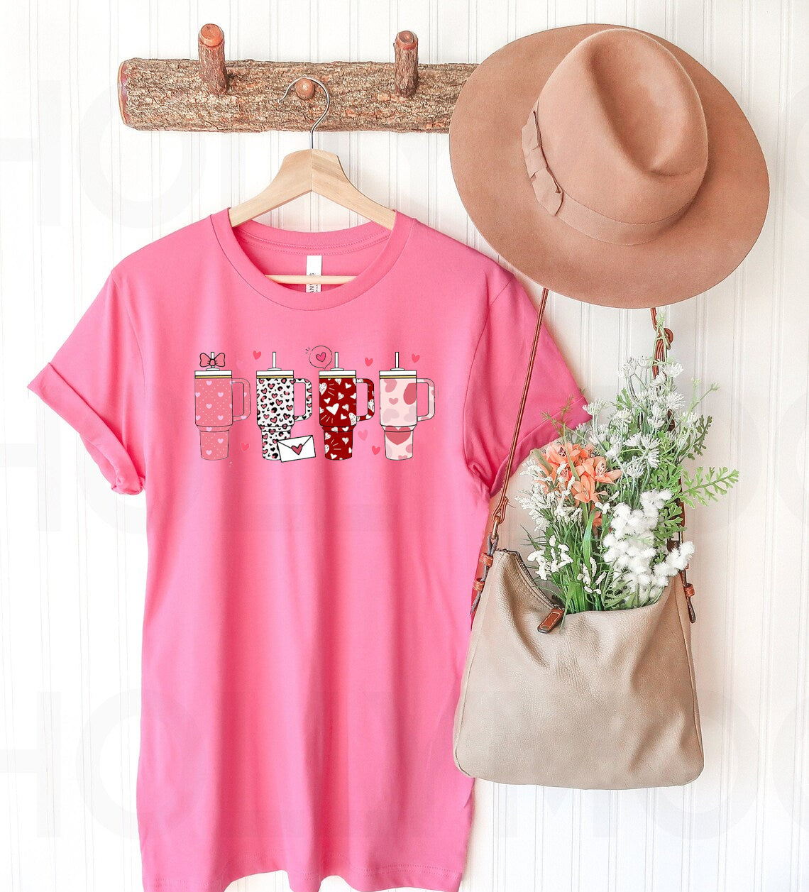 Valentines Tumblers Graphic Tee